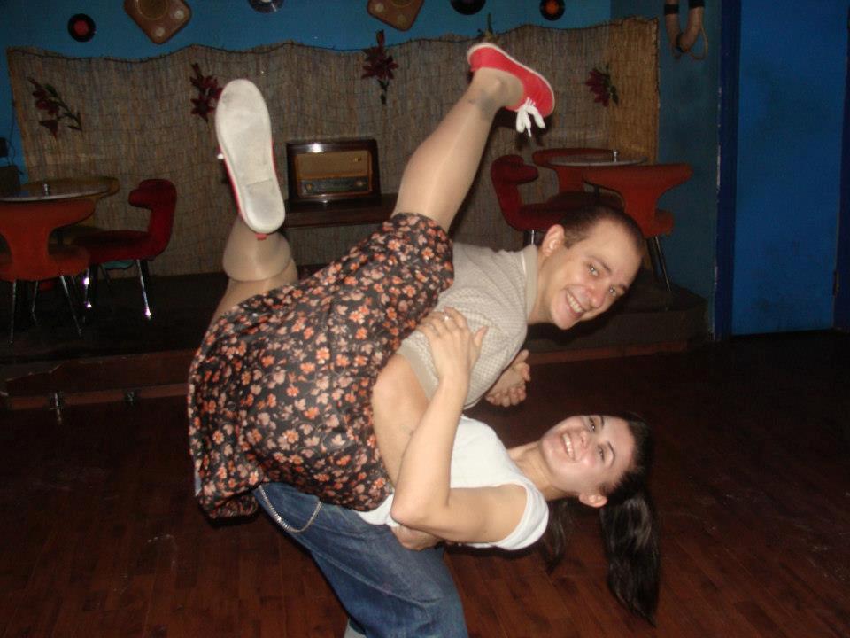 Ο Μάνος και η Ρόδη στο Blue Fox.